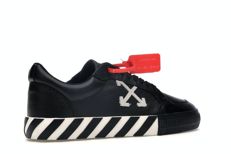 OFF-WHITE Vulc Low Black Leather FW19