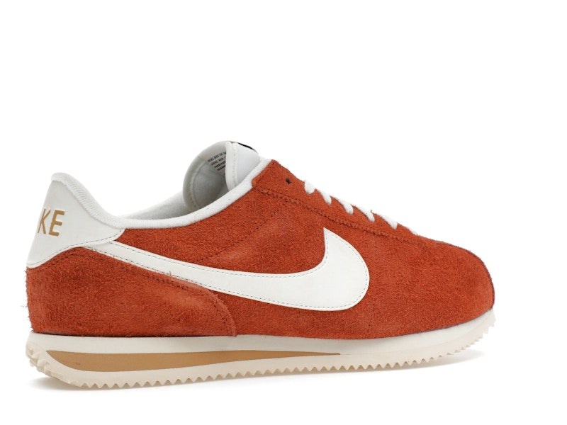 Nike Cortez SE Suede Dark Russet Flax Muslin Sail