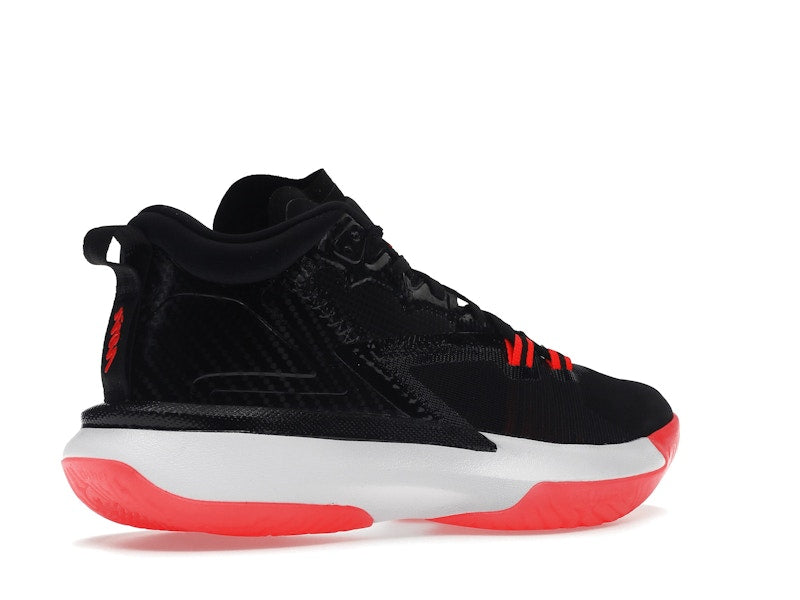 Jordan Zion 1 Black White Bright Crimson