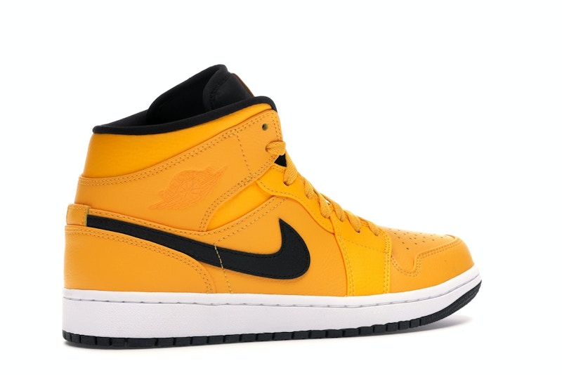 Jordan 1 Mid University Gold Black