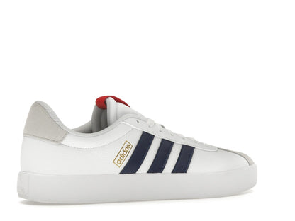 adidas Vl Court 3.0 Cloud White Dark Blue Better Scarlet