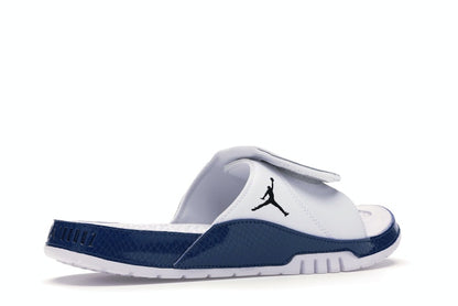 Jordan Hydro 11 Slide White Navy