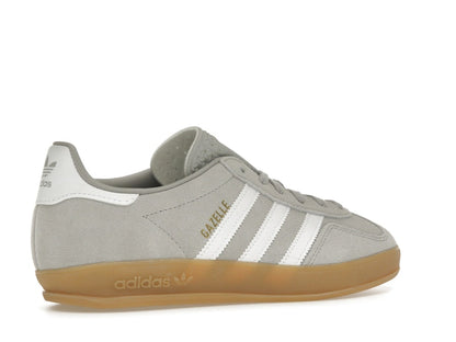 adidas Gazelle Indoor Grey Cloud White Gold Metallic