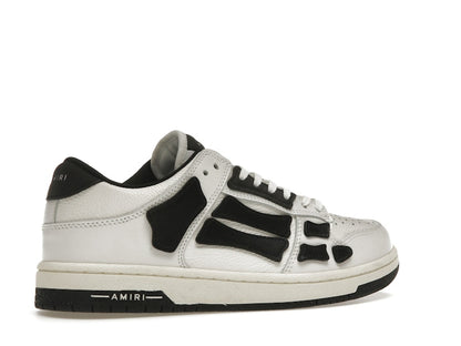 AMIRI Skel Top Low White Black White
