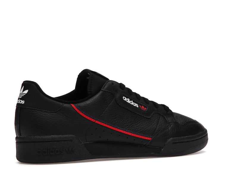 adidas Continental 80 Black Scarlet Red