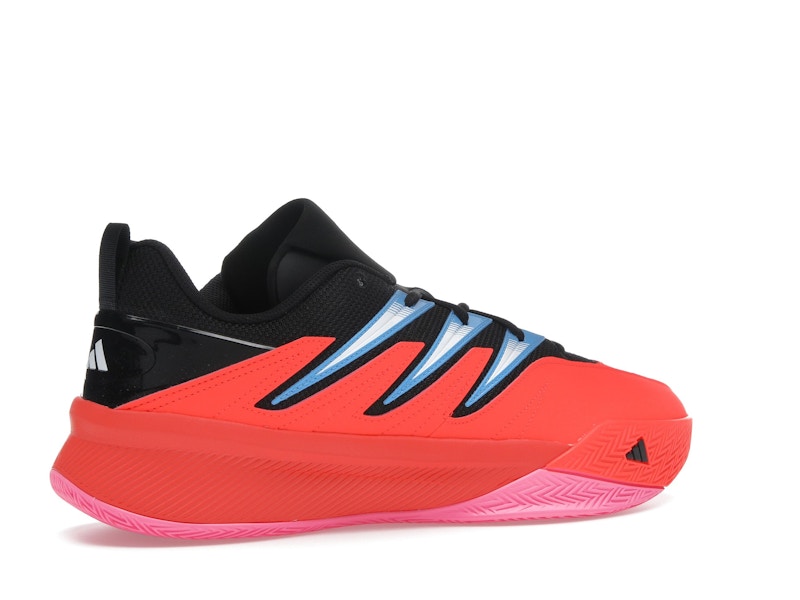 adidas Dame Certified 3 Low Solar Red Core Black Cloud White