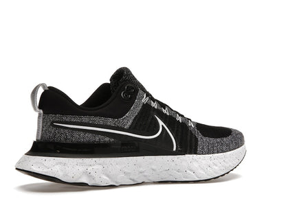Nike React Infinity Run Flyknit 2 White Black