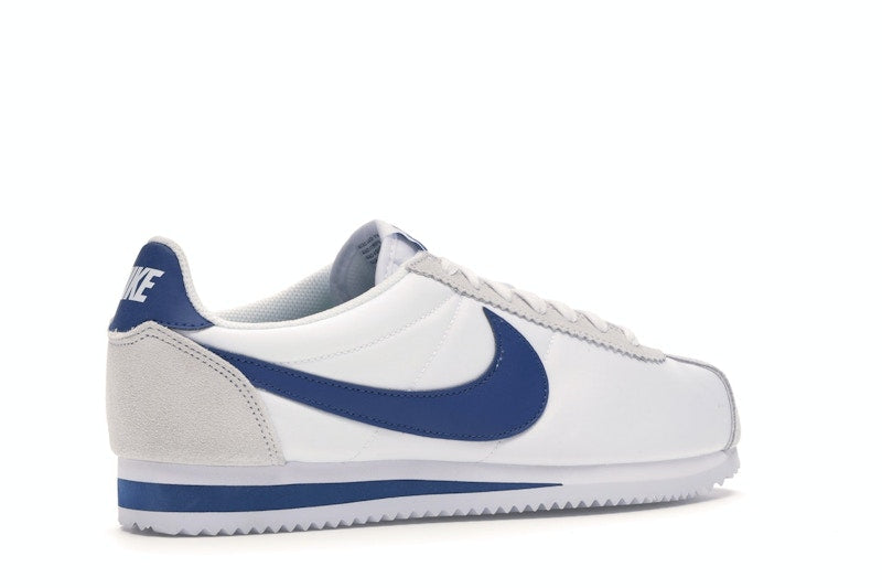 Nike Classic Cortez Nylon White Gym Blue