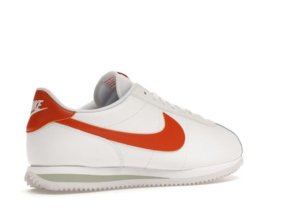 Nike Cortez White Campfire Orange