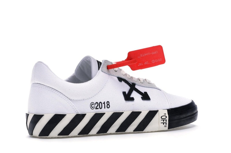 OFF-WHITE Vulc Low White (Updated Stripes)