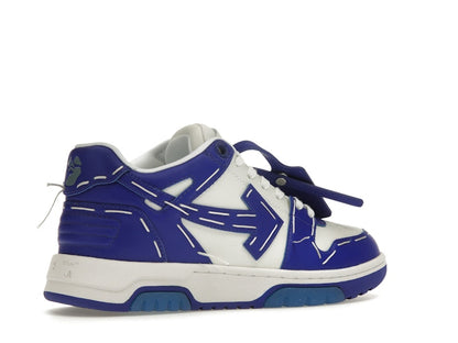 OFF-WHITE Out Of Office Sartorial Stitching White Dark Blue (Women's)
