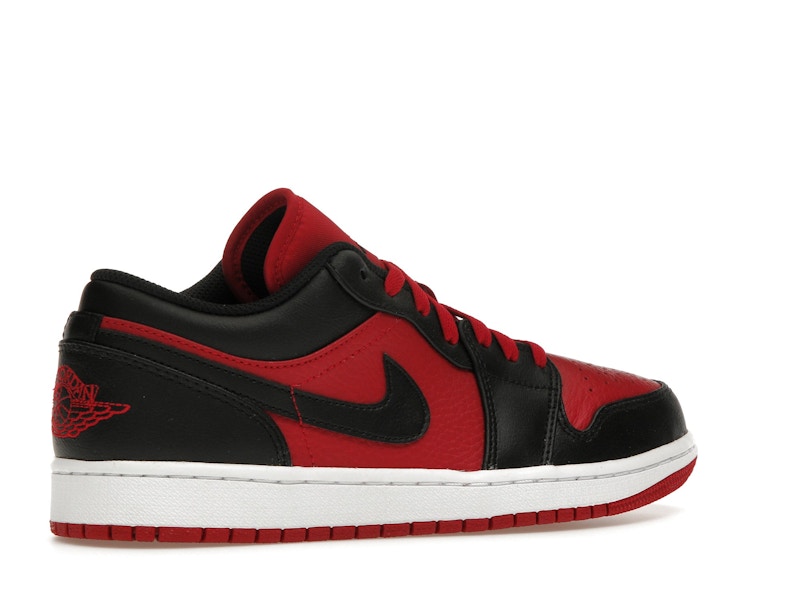 Jordan 1 Low Black Gym Red