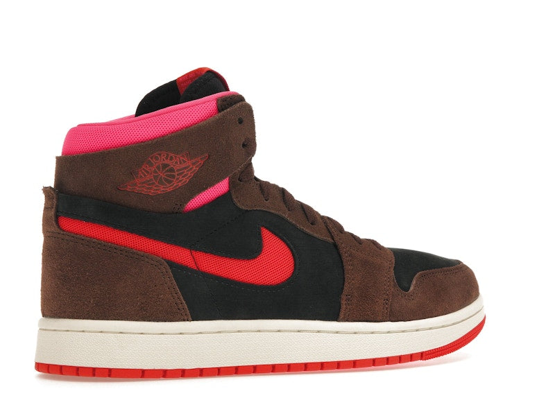 Jordan 1 High Zoom Air CMFT 2 Cacao Wow Picante Red (Women's)