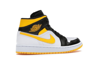Jordan 1 Mid Laser Orange Black (Women's)