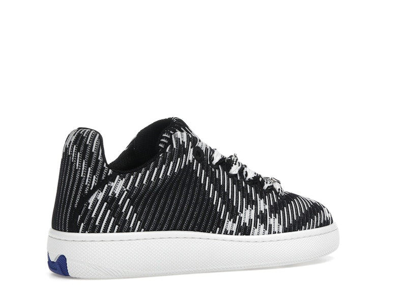Burberry Check Knit Box Sneaker Black White (Women's)
