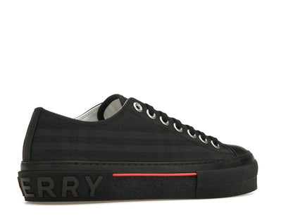 Burberry Vintage Check Canvas Low-Top Sneaker Dark Charcoal
