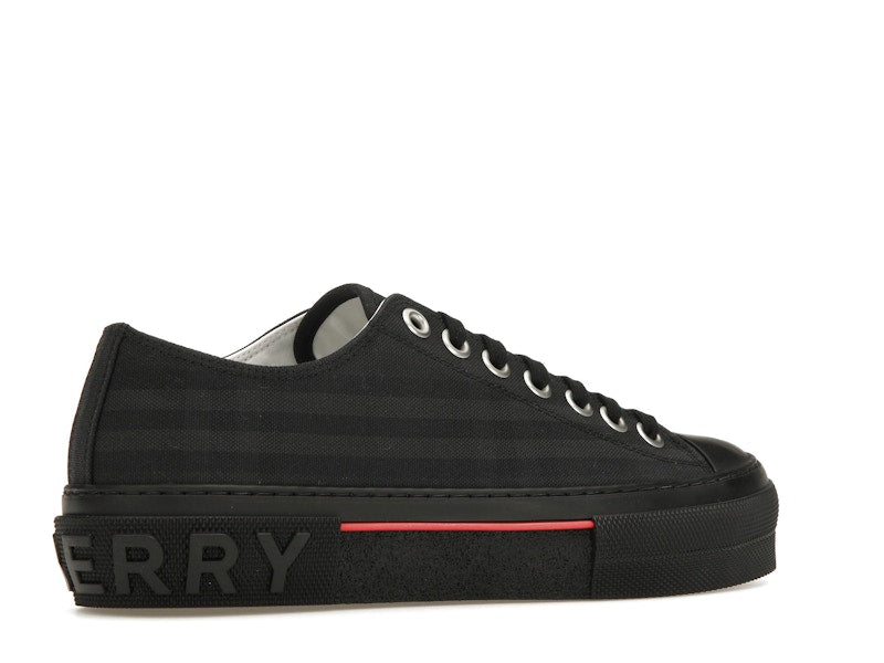 Burberry Vintage Check Canvas Low-Top Sneaker Dark Charcoal