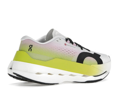 On Running Cloudboom Max Lime Raspberry