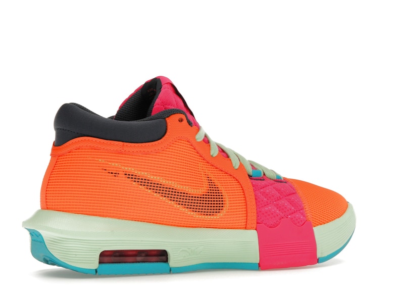Nike LeBron Witness 8 Total Orange Laser Fuchsia
