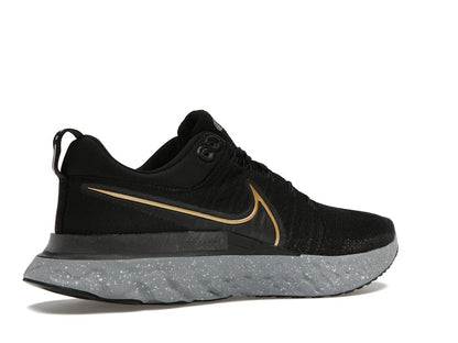 Nike React Infinity Run Flyknit 2 Black Gold