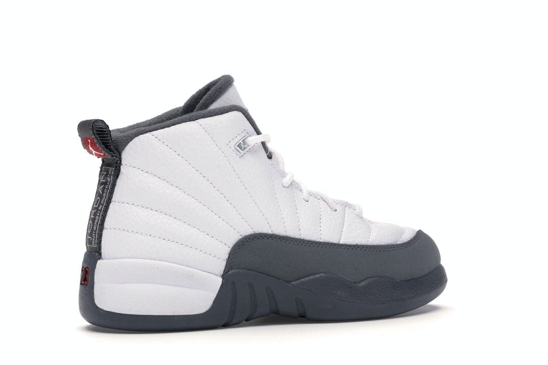 Jordan 12 Retro White Dark Grey (PS)