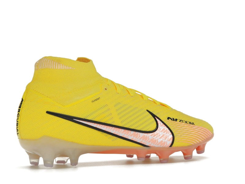Nike Zoom Mercurial Superfly 9 Elite AG-Pro Yellow Strike Sunset Glow