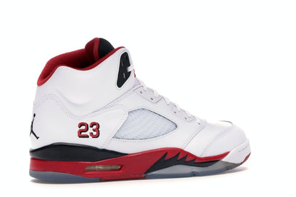 Jordan 5 Retro Fire Red Black Tongue (2013)