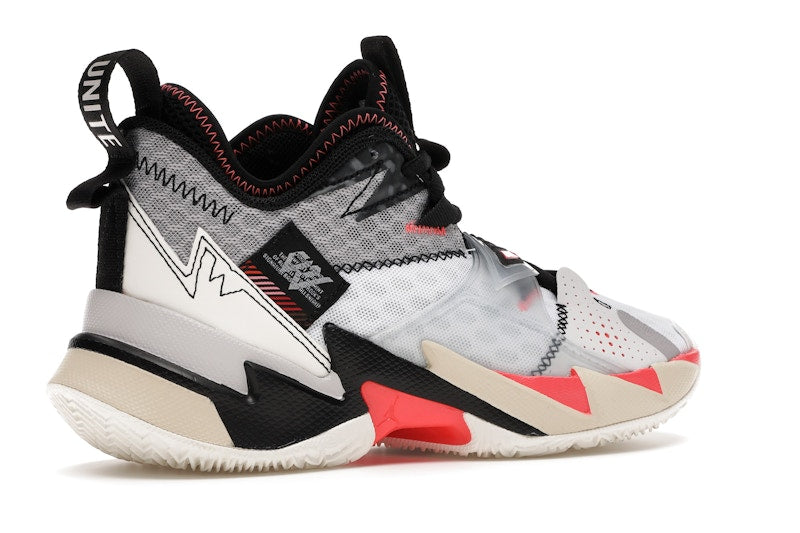 Jordan Why Not Zer0.3 White Bright Crimson Black (GS)