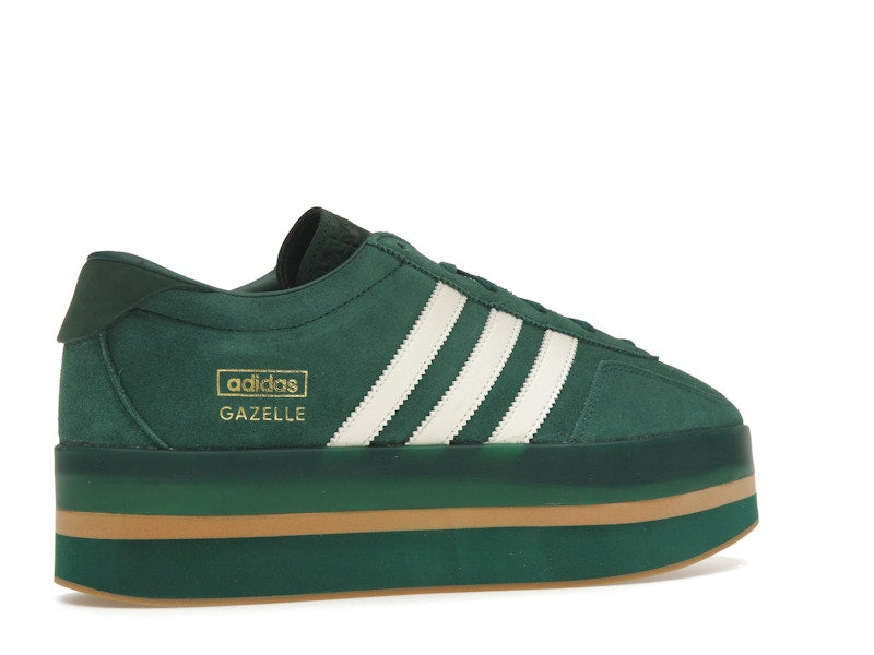 adidas Gazelle Stack Collegiate Green Cream White (Women's)