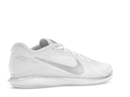 Nike Court Air Zoom Vapor Pro HC White Silver (Women's)