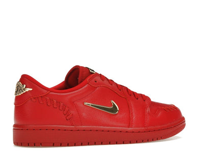 Jordan 1 Low Method of Make Gym Red Metallic Gold (Women's)