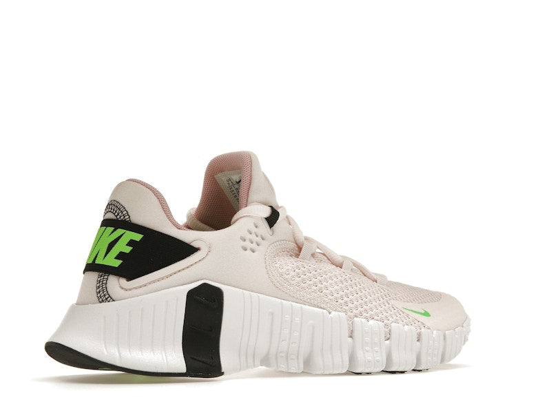 Nike Free Metcon 4 Light Soft Pink White Black Green Strike (Women's)