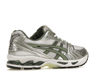 ASICS Gel-Kayano 14 White Pure Silver Slate Grey Sage