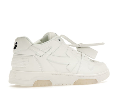 OFF-WHITE Out Of Office OOO Low Tops Triple White