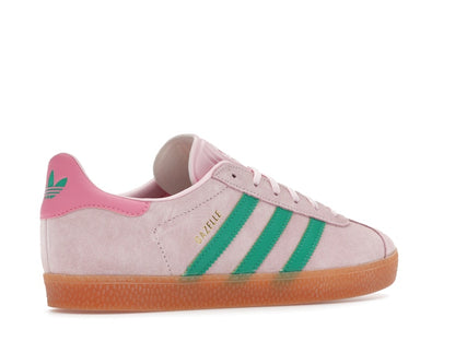 adidas Gazelle Clear Pink Court Green (GS)