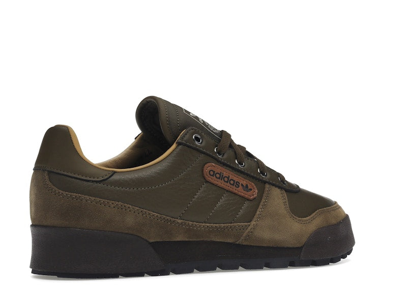 adidas Carnforth SPZL Trace Olive Golden Beige Dark Brown