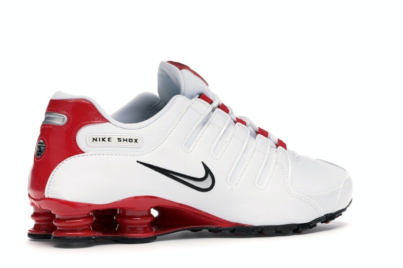 Nike Shox NZ White University Red