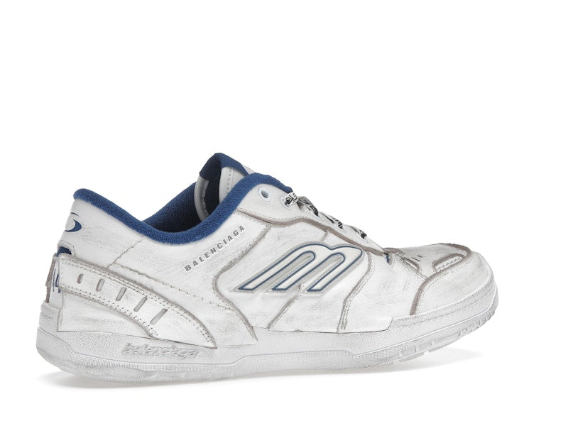 Balenciaga Hamptons Worn-Out White Dark Blue