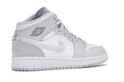 Jordan 1 Mid Grey Camo (GS)