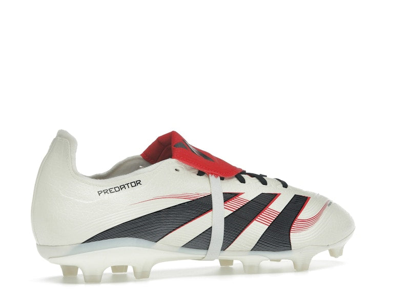 adidas Predator League Fold-Over Tongue FG/MG Off White Core Black Pure Ruby