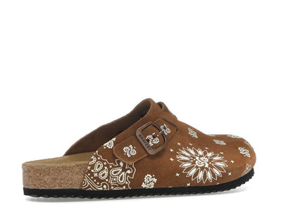Bravest Studios Suede Paisley Clogs Hazel