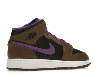 Jordan 1 Mid Purple Mocha (GS)