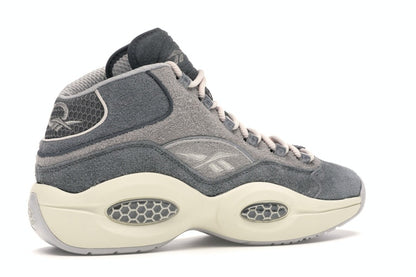 Reebok Question Mid Grey Suede