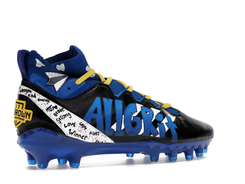 Amon-Ra St. Brown "My Cause My Cleats" Game-Worn, Signed Cleats & Jersey Bundle (Size 12)