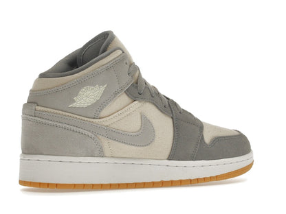 Jordan 1 Mid SE Coconut Milk Particle Grey (GS)
