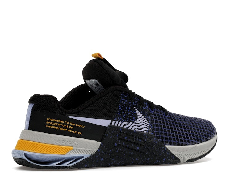 Nike Metcon 8 Black Yellow Yellow Ochre (Women's)