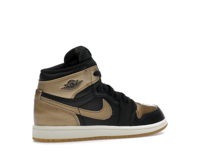 Jordan 1 Retro High OG Black Metallic Gold (PS)