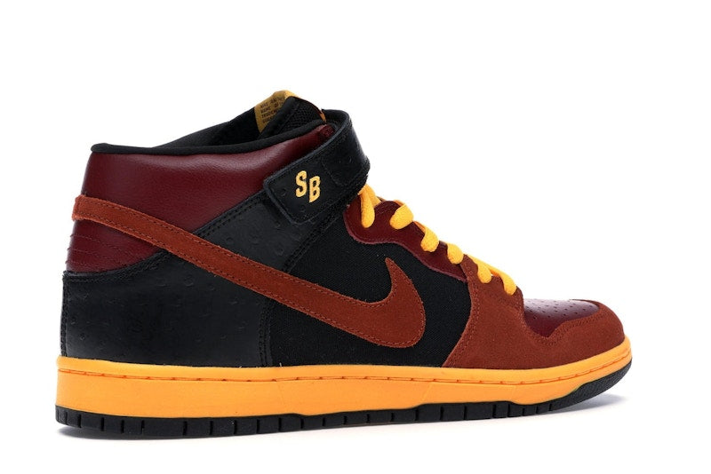 Nike SB Dunk Mid Ostrich Team Red