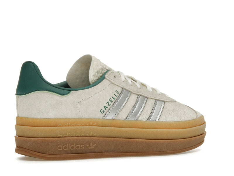 adidas Gazelle Bold Off White Collegiate Green (Women's)