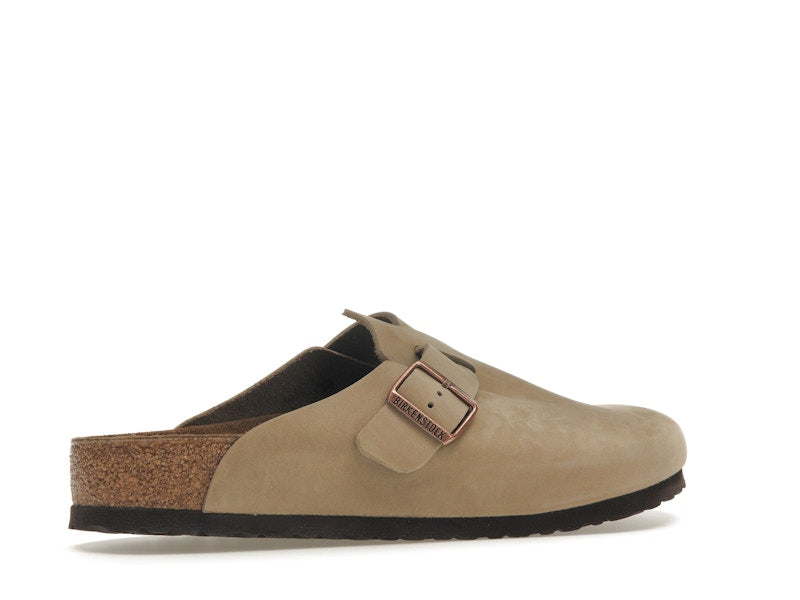 Birkenstock Boston Oiled Leather Tobacco Brown